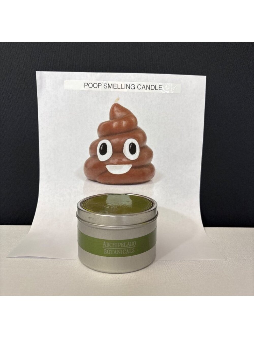 Gag Gift Prank Gift Fart Poop Smelling Candle Archipelago Botanicals Joke Ideas